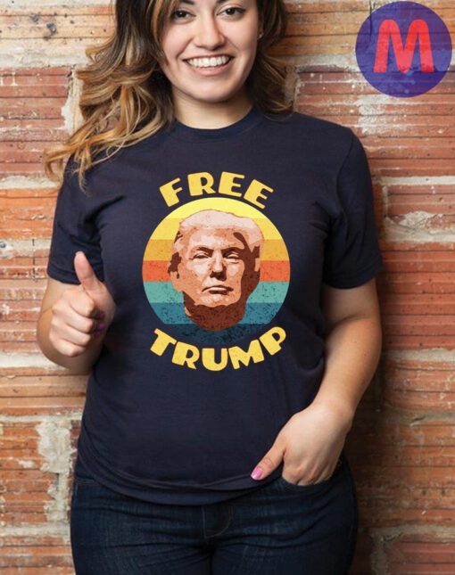 Free Trump Tee - Vintage Retro Sunset Unisex t-shirt