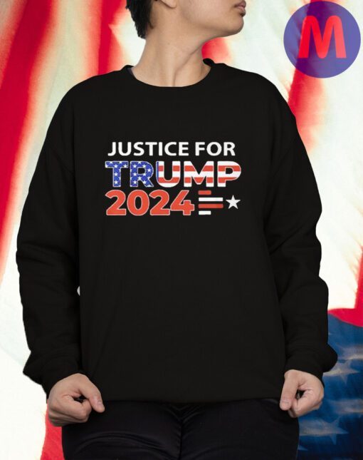 Justice For Trump 2024 T-shirts