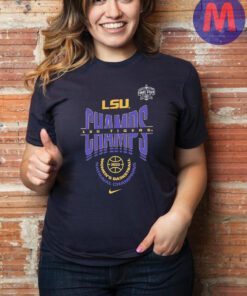 LSU Tigers 2023 NCAA Women’s Basketball National Champions Locker Room T-Shirt