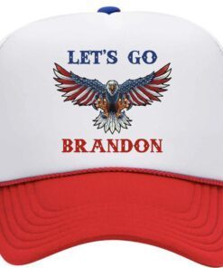 Let's Go Brandon Custom Trucker hat Biden Nascar American Trump 2024