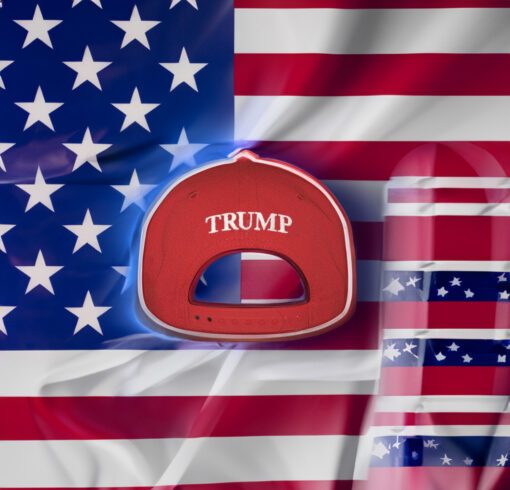 MAGA 47 Red Hat Embroidery