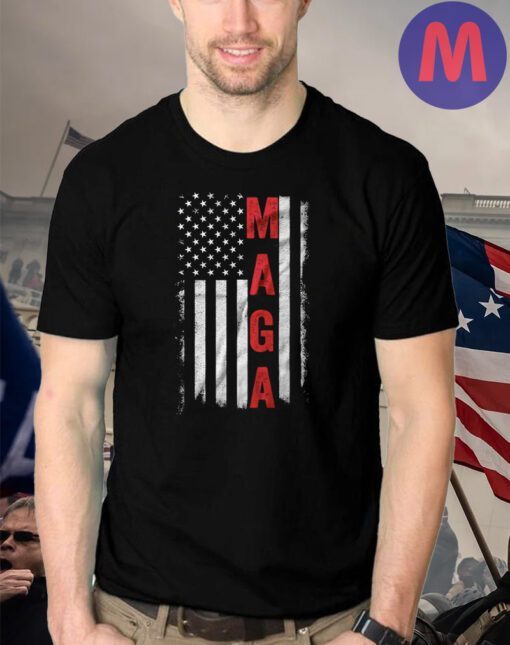 MAGA Flag Donald Trump 2024 Election T-shirts