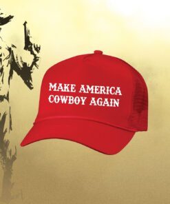 Make America Cowboy Again Red Hat