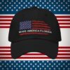 Make America Florida Embroidered Dad Hat, Ron Desantis 2024
