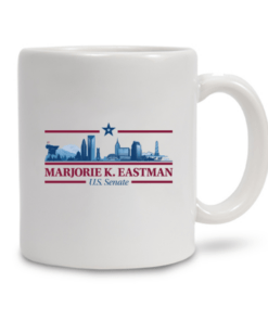 Marjorie K. Eastman for Senate White Coffee Mug 11oz
