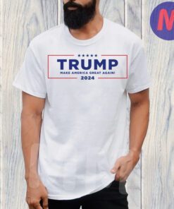 Official 2024 Trump White T-Shirt
