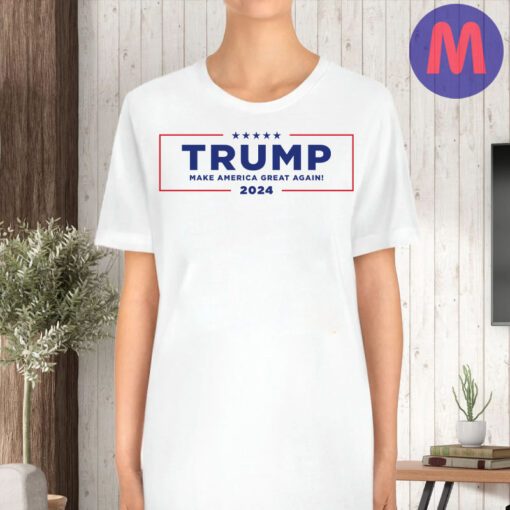 Official 2024 Trump White T-Shirts