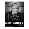 Official Trump Mugshot Signed Poster