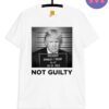 Official Trump Mugshot White Cotton T-Shirts