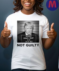 Official Trump Mugshot Women's White Cotton T-Shirt