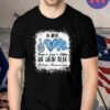 Peace Love Autism In April We Wear Blue For Autism Awareness T-Shirts