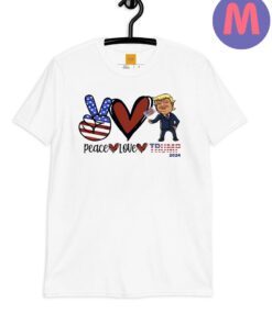 Peace Love Trump 2024 Shirts