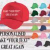 Personalised Trump Cap Embroidered MAGA Hat Make America Great Again Baseball Cap