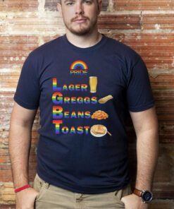Pride lager greggs beans toast T-Shirts