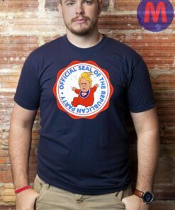 Seal of the republican party Trump baby shirt