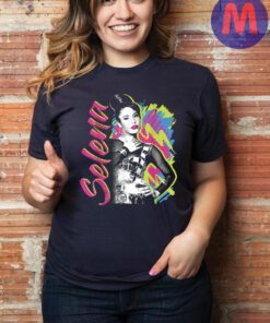 Selena Quintanilla - Selena Colorful Retro T-Shirt