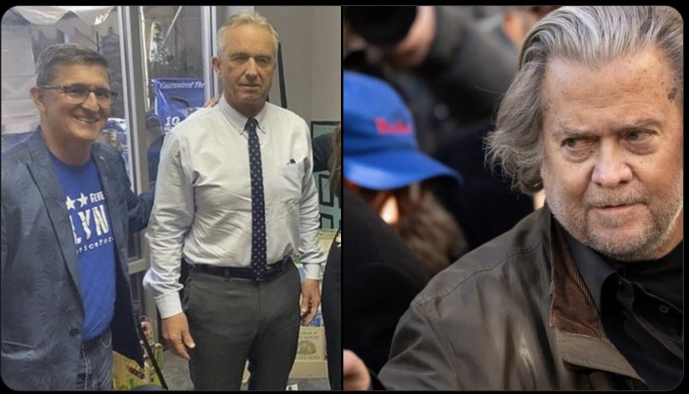 Steve Bannon's Plot to Use RFK Jr. as Useful Chaos Agent in 2024 Presidential Election Unfolds What It Means for Democrats