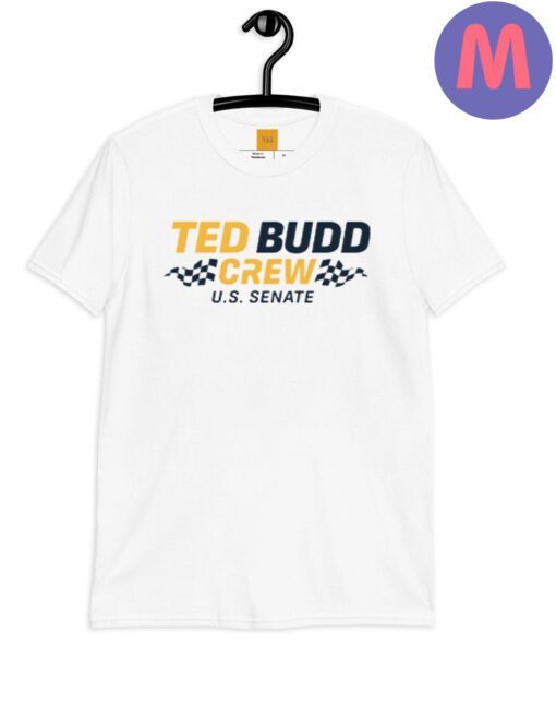 Ted Budd Crew White Fine Jersey T-Shirt
