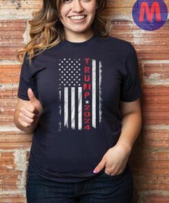 Trump 2024 American Flag Vintage T-Shirt MAGA trump 2024 t shirt