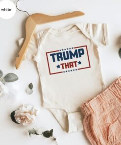 Trump 2024 Baby Kids Tee, Political Republican Bodysuit