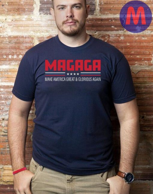 Trump 2024 Make America Great And Glorious Again T-Shirts