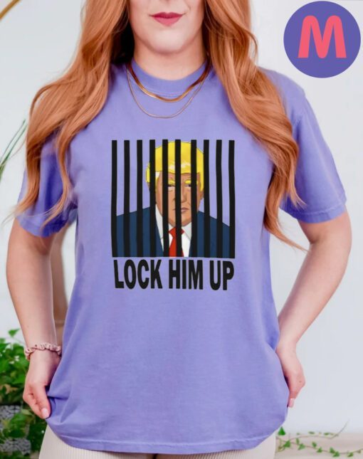 Trump Jail Prison Shirt Lock Him Up Trump Indicted
