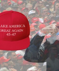 Trump MAGA 47 Red Hat 2D