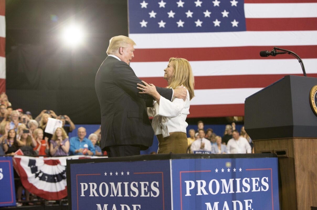 Under President Trump, our economy was booming, gas prices were low