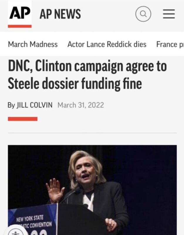 Unsubstantiated Claims of Hillary Clinton's Involvement in Steele Dossier and Campaign Finance Violations Resurface Amid Criticisms of Lack of Arrest