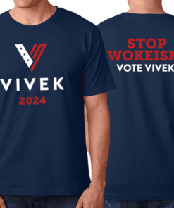 Vivek 2024 Navy Cotton T-Shirt