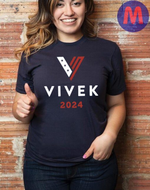 Vivek 2024 Navy Cotton T-Shirt