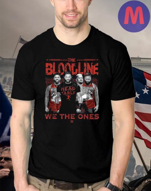 WWE The Bloodline We The Ones Photo Group Shot Poster T-Shirt