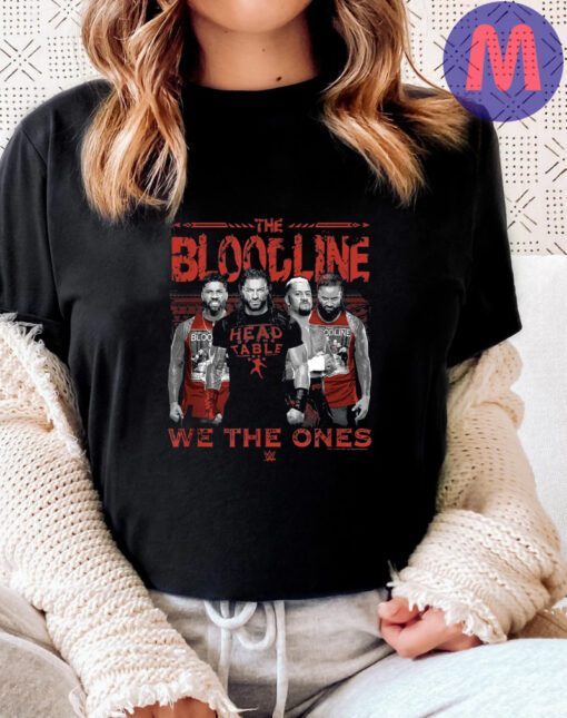 WWE The Bloodline We The Ones Photo Group Shot Poster T-Shirts