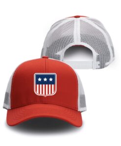 WinRed Two-Tone Red Mesh Trucker Hat