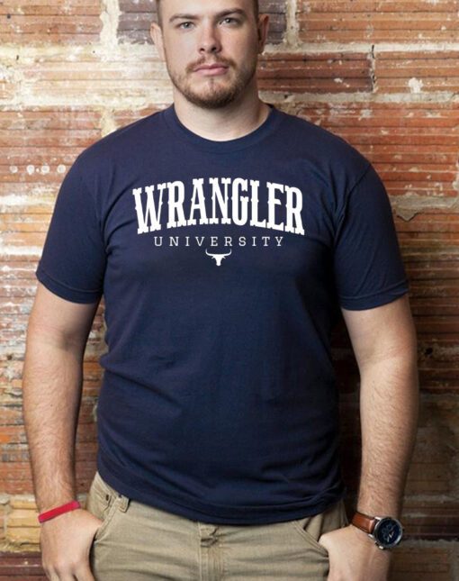 Wrangle University Western T-Shirt