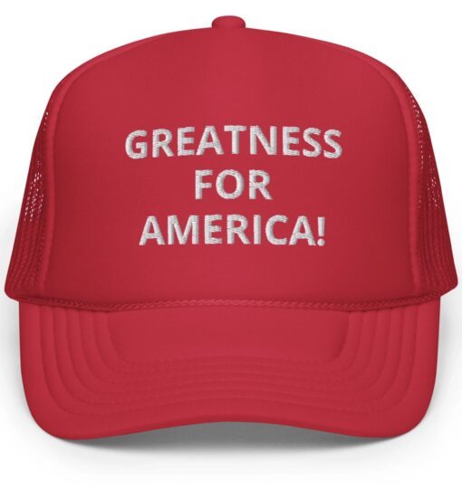 Donald Trump 2024 Greatness For America Campaign Hat