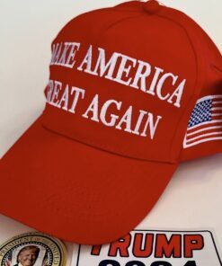 MAGA Hat with President Donald Trump 2024