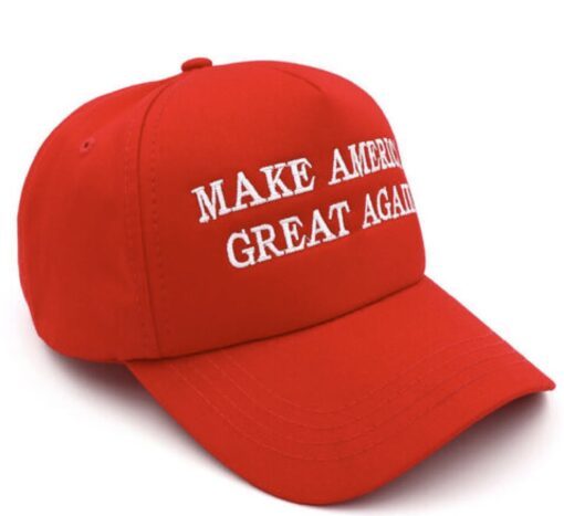 MAGA Make America Great Again White Trump 2024 Hat red