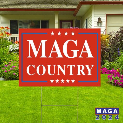 Anti Joe Biden MAGA 2024 Country Yard Signs