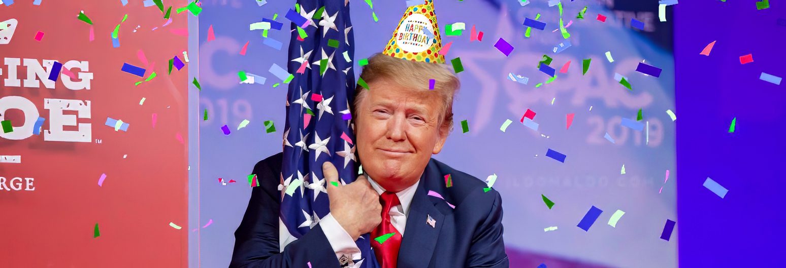 Make America Great Again 1 BIRTHDAY Trump 2024