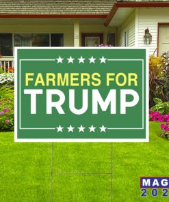 Farmers For Trump 2024 Yard Signs