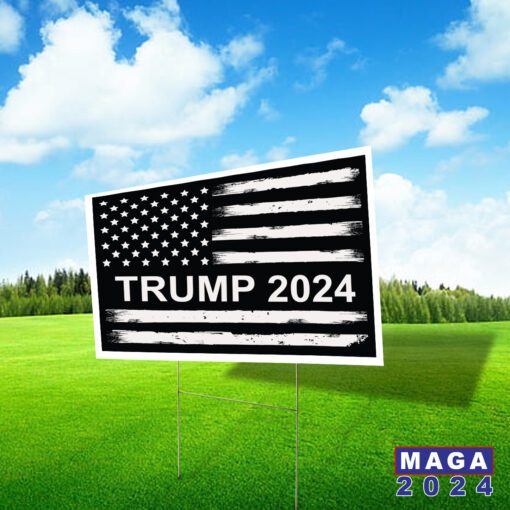 Trump 2024 MAGA 47 Yard Sign