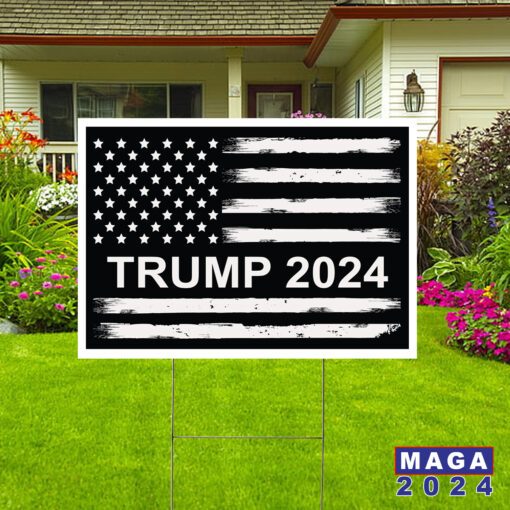Trump 2024 MAGA 47 Yard Signs