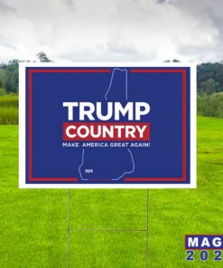 Trump Country New Hampshire Yard Sign
