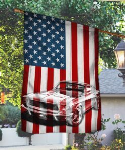 1968 mustang american flag lha1832f 2792