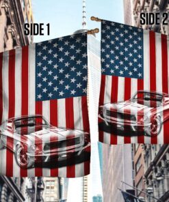 1968 mustang american flag lha1832f 7765