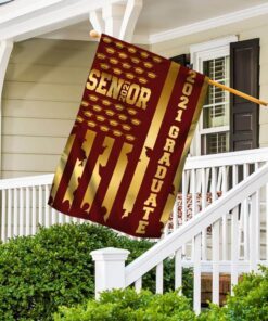 2021 graduate. senior 2021 american flag 7748