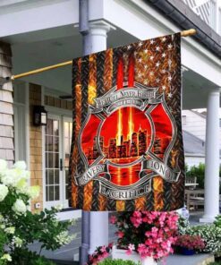 343 Fallen Firefighters 9/11 Remembrance Flag DBD2742F