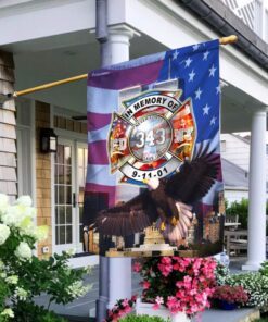 343 Never Forget Flagwix™ Firefighter 343 FDNY September 11th Flag