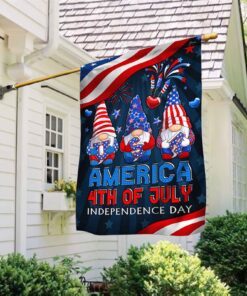 4th of july gnomes independence day american flag mln1297f 2703